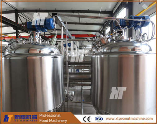 अच्छी कीमत High-Capacity Customized 380V Peanut Butter Production Line with Customized Power ऑनलाइन