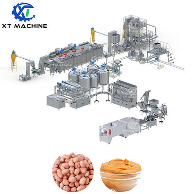 अच्छी कीमत बहुआयामी मूंगफली का मक्खन तिल का मक्खन पीसने की मशीन बादाम का मक्खन उत्पादन लाइन ऑनलाइन