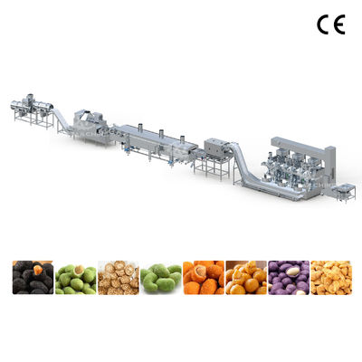 अच्छी कीमत Automatic Peanut Coating Machine with 500-1000kg/h Capacity and Intelligent Temperature Control for Uniform Coating ऑनलाइन