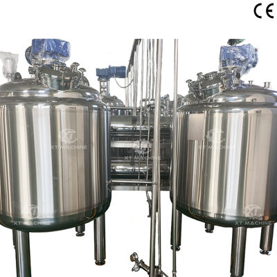अच्छी कीमत SS304 Peanut Butter Mixing Tank De-gassing Tank 200L-1000L ऑनलाइन