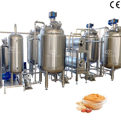 अच्छी कीमत Peanut Butter Blending Tank High Quality Heating and Insulation Mixing Tank Industrial Emulsifying Mixing tank ऑनलाइन