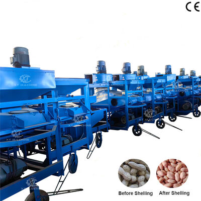 अच्छी कीमत High Capacity Easy Operation Groundnut Husk Removing Machine Peanut Processing Machine Suitable for Food Processing Plants ऑनलाइन