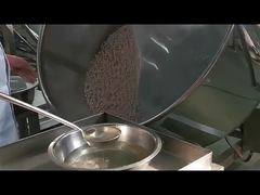 मूंगफली कोटिंग और भूनना