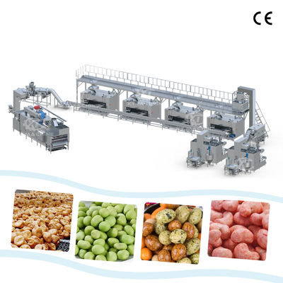अच्छी कीमत Automatic Peanut Coating Machine with 304 Food Grade Material 500-1000kg/h Capacity and 220/380v Voltage ऑनलाइन