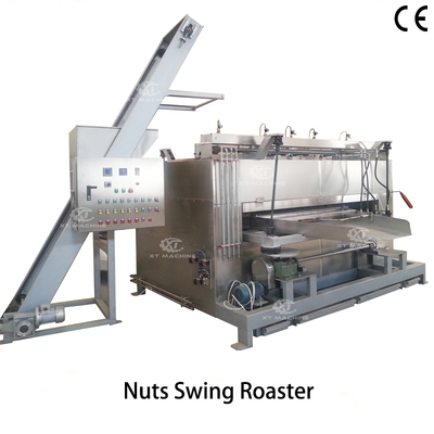 अच्छी कीमत 50 किलोग्राम/घंटा स्टेनलेस स्टील लेपित नट स्विंग रोस्टर 220V/380V ऑनलाइन
