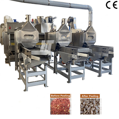 अच्छी कीमत 600-800kg/h Peanut Blanching Machine with 98-99% Peeling Rate ऑनलाइन
