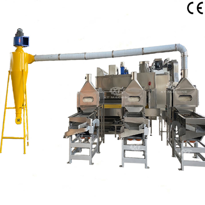 अच्छी कीमत 1000kg/h Peanut Blanching Machine SUS304 Industrial Grade ऑनलाइन