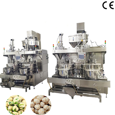 अच्छी कीमत Double Station Peanut Coating Machine 500-1000kg/h SUS304 ऑनलाइन