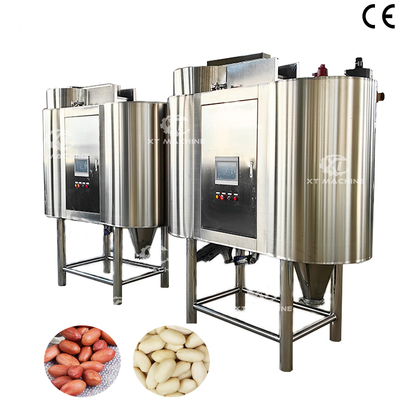 अच्छी कीमत 220V/380V स्वचालित मूंगफली हेज़ल नट छीलने की मशीन 2000KG/H ऑनलाइन