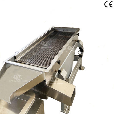 अच्छी कीमत SS304 Powder Vibrating Sieving Machine New Linear Vibrating Screen Equipment ऑनलाइन