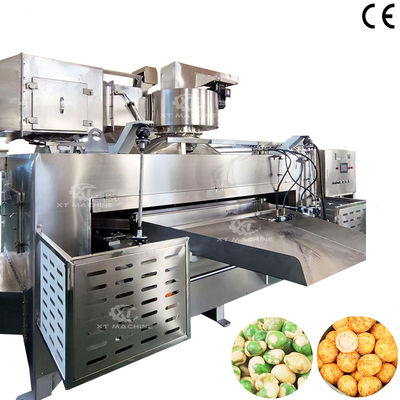 अच्छी कीमत Swing Coated Peanuts Nut Oven 304 Stainless Steel Flat Tray Design for Flavored Powdered Peanuts ऑनलाइन