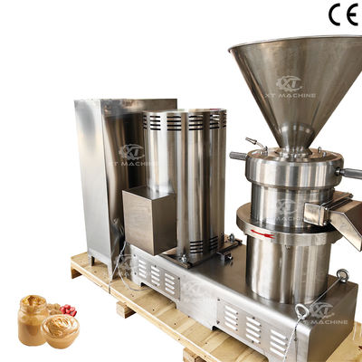 अच्छी कीमत Customizable Food Grade Peanut Butter Grinding Machine with 130-150kg/h 200kg/h 500kg/h Capacity for Nuts Processing ऑनलाइन