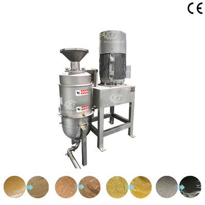 अच्छी कीमत मूंगफली के मक्खन के लिए पूर्ण स्वचालित उच्च गति 1000-1500kg/h कटिंग और मिलिंग मशीन ऑनलाइन