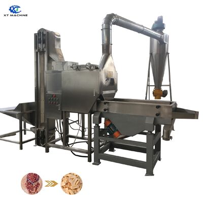 अच्छी कीमत 800-1000 किलोग्राम/घंटा क्षमता मटर पेस्ट प्रसंस्करण लाइन के लिए मटर ब्लांचिंग मशीन ऑनलाइन
