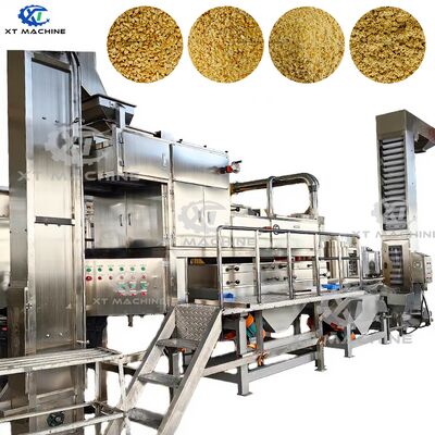 अच्छी कीमत उच्च गति 500kg/घंटा क्षमता 7.5kw पावर 2-स्टेज चॉपिंग मूंगफली चॉपिंग मशीन नट्स प्रसंस्करण के लिए ऑनलाइन