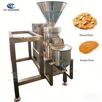 अच्छी कीमत SUS304 मूंगफली का मक्खन पीसने की मशीन, 130-150 किग्रा/घंटा क्षमता और 380V थ्री फेज पावर के साथ ऑनलाइन